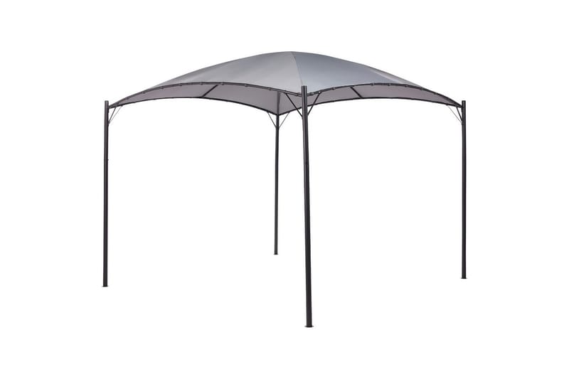 Trädgårdspergola Vomero Grå/svart - Grå/svart - Sport & fritid - Camping & vandring - Tält