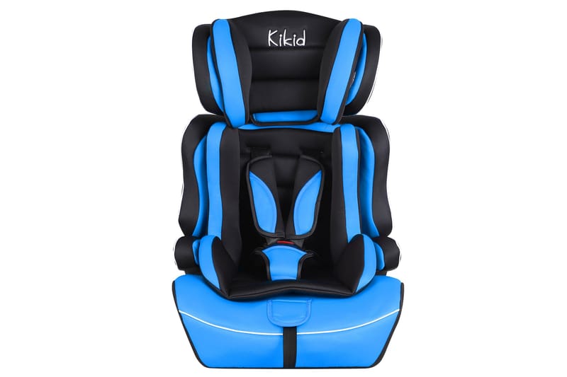 Kikid Bilbarnstol Basic R129 76-105 cm - Svart/Blå - Sport & fritid - För barn - Bilstolar & babyskydd