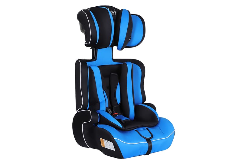Kikid Bilbarnstol Basic R129 76-105 cm - Svart/Blå - Sport & fritid - För barn - Bilstolar & babyskydd