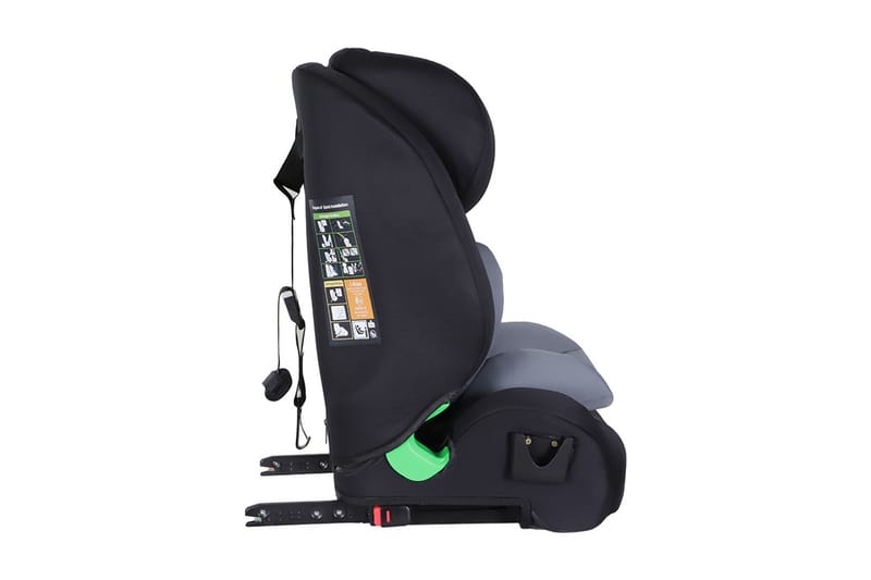 Kikid Bilbarnstol Premium R129 76-150 cm - Grå - Sport & fritid - För barn - Bilstolar & babyskydd
