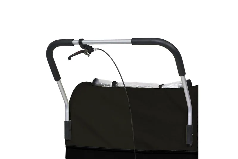 Hopfällbar Cykelvagn/Barnvagn 2-i-1 - Trädgård & spabad - Trädgårdsskötsel - Trädgårdsredskap & trädg årdsverktyg - Kärra & släp - Cykelkärra