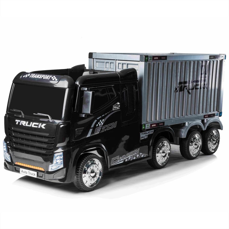 Lastbil med container | Elbil för barn - Sport & fritid - För barn - Barnvagn