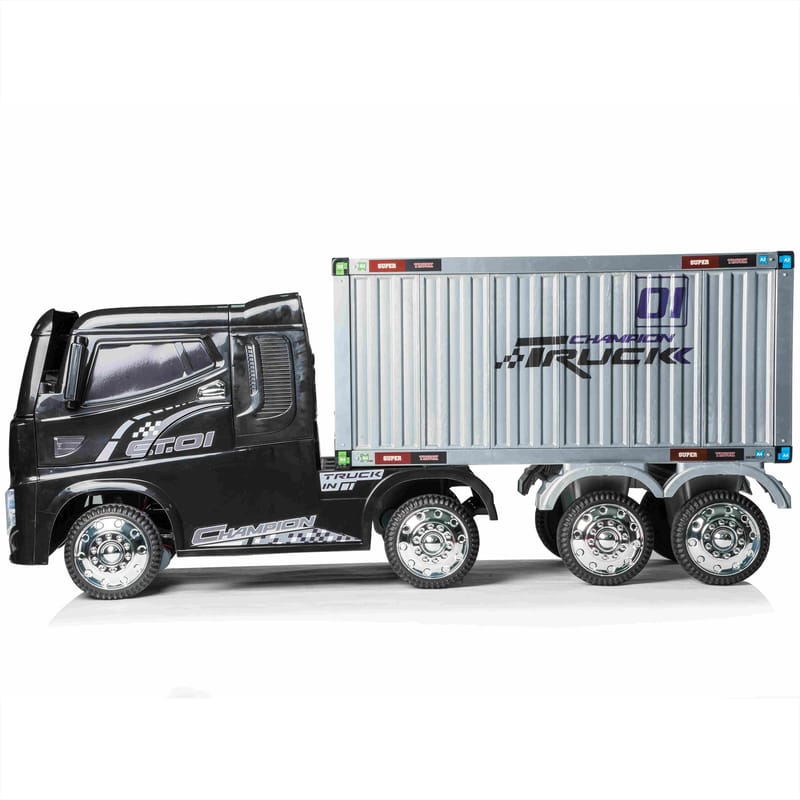 Lastbil med container | Elbil för barn - Sport & fritid - För barn - Barnvagn