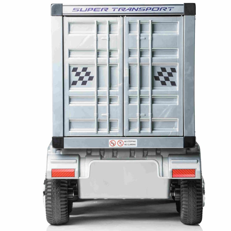 Lastbil med container | Elbil för barn - Sport & fritid - För barn - Barnvagn