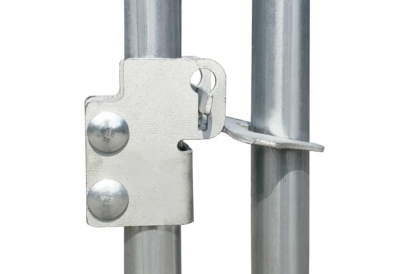 Hönsbur för utomhusbruk 2,75x4x1,92 m galvaniserat stål - Silver - Sport & fritid - För djuren - Fågel - Hönshus