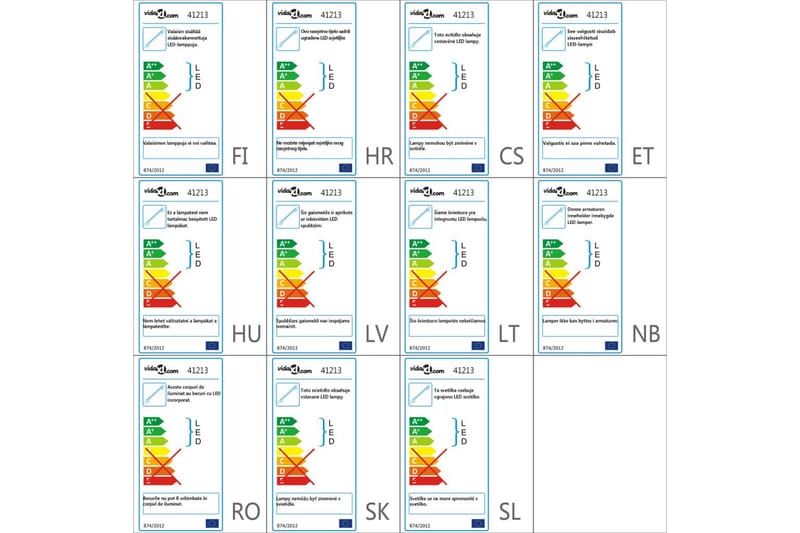 Undervattenslampa för akvarium LED 28 cm blå - Sport & fritid - För djuren - Fisk & reptiler
