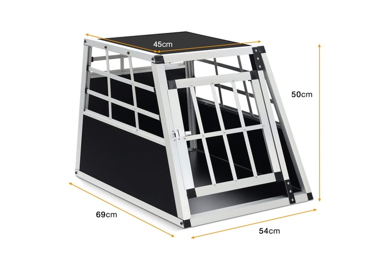 Hundbur 54x50x69 cm - Sport & fritid - För djuren - För hund - Hundbur & transportbur hund