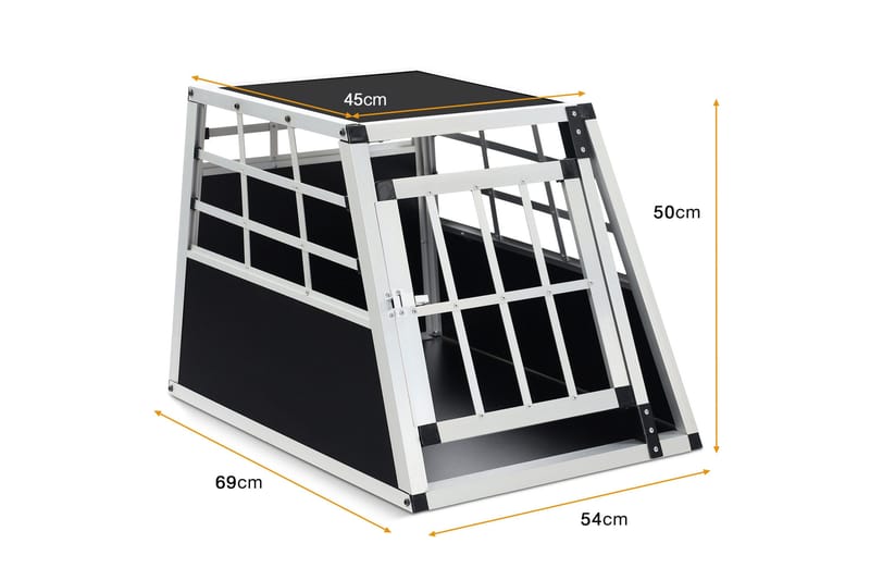 Hundbur 54x50x69 cm - Sport & fritid - För djuren - För hund - Hundbur & transportbur hund
