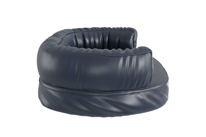 Ergonomisk hundbädd mörkblå 60x42 cm konstläder - Blå - Sport & fritid - För djuren - För hund - Hundmöbler - Hundbädd & hundsäng