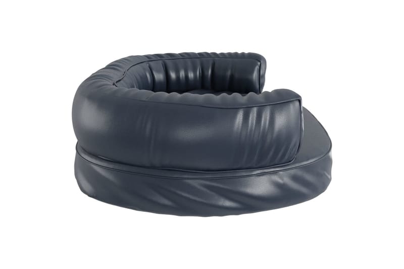 Ergonomisk hundbädd mörkblå 88x65 cm konstläder - Blå - Sport & fritid - För djuren - För hund - Hundmöbler - Hundbädd & hundsäng
