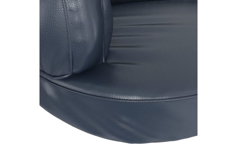 Ergonomisk hundbädd mörkblå 88x65 cm konstläder - Blå - Sport & fritid - För djuren - För hund - Hundmöbler - Hundbädd & hundsäng