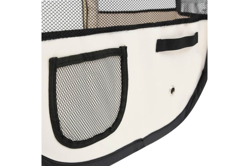 Hopfällbar hundhage med väska blå 90x90x58 cm - Blå - Sport & fritid - För djuren - För hund - Hundmöbler