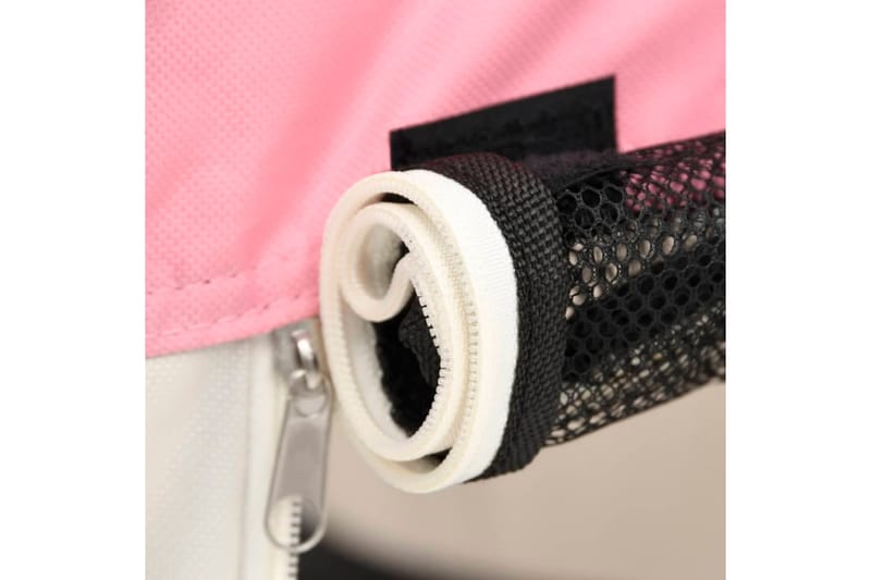 Hopfällbar hundhage med väska rosa 90x90x58 cm - Rosa - Sport & fritid - För djuren - För hund - Hundmöbler