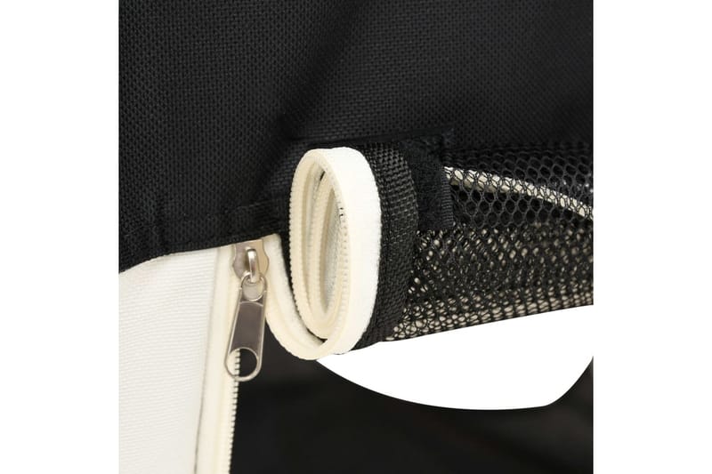 Hopfällbar hundhage med väska svart 90x90x58 cm - Svart - Sport & fritid - För djuren - För hund - Hundmöbler