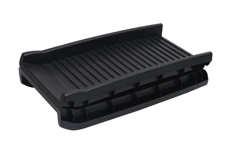 Hopfällbar hundramp svart 155,5x40x15,5 cm - Svart - Sport & fritid - För djuren - För hund - Hundmöbler - Hundtrappa