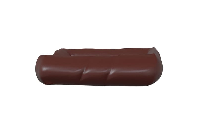 Hundbädd brun 105x80x25 cm konstläder - Brun - Sport & fritid - För djuren - För hund - Hundmöbler - Hundbädd & hundsäng