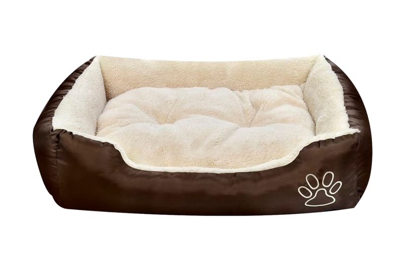 Hundbädd brun och beige XXL - Brun - Sport & fritid - För djuren - För hund - Hundmöbler - Hundbädd & hundsäng