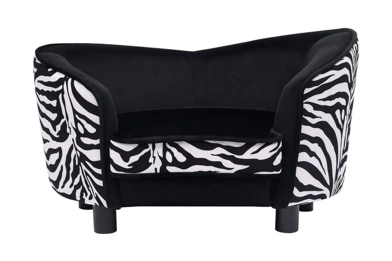 Hundsoffa svart 68x38x38 cm plysch - Svart - Sport & fritid - För djuren - För hund - Hundmöbler - Hundbädd & hundsäng