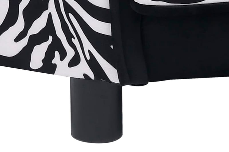 Hundsoffa svart 68x38x38 cm plysch - Svart - Sport & fritid - För djuren - För hund - Hundmöbler - Hundbädd & hundsäng