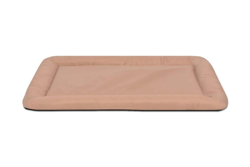 Hundmadrass storlek L beige - Beige/Brun - Hundbädd & hundsäng - Hundmöbler