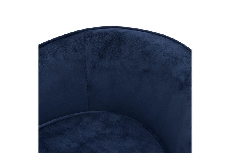 Hundsoffa blå 69x49x40 cm plysch - Blå - Sport & fritid - För djuren - För hund - Hundmöbler - Hundbädd & hundsäng