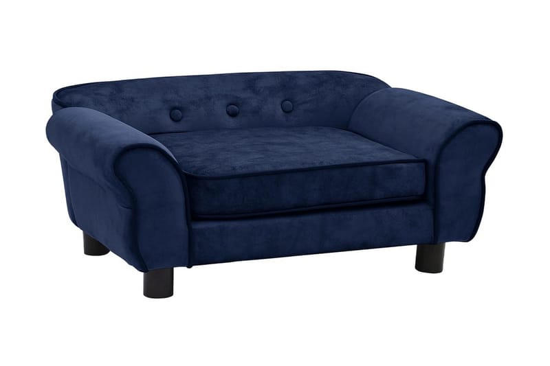Hundsoffa blå 72x45x30 cm plysch - Blå - Sport & fritid - För djuren - För hund - Hundmöbler - Hundbädd & hundsäng