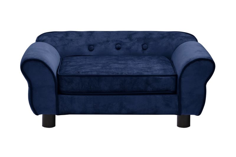 Hundsoffa blå 72x45x30 cm plysch - Blå - Sport & fritid - För djuren - För hund - Hundmöbler - Hundbädd & hundsäng