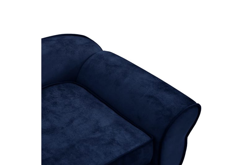 Hundsoffa blå 72x45x30 cm plysch - Blå - Sport & fritid - För djuren - För hund - Hundmöbler - Hundbädd & hundsäng