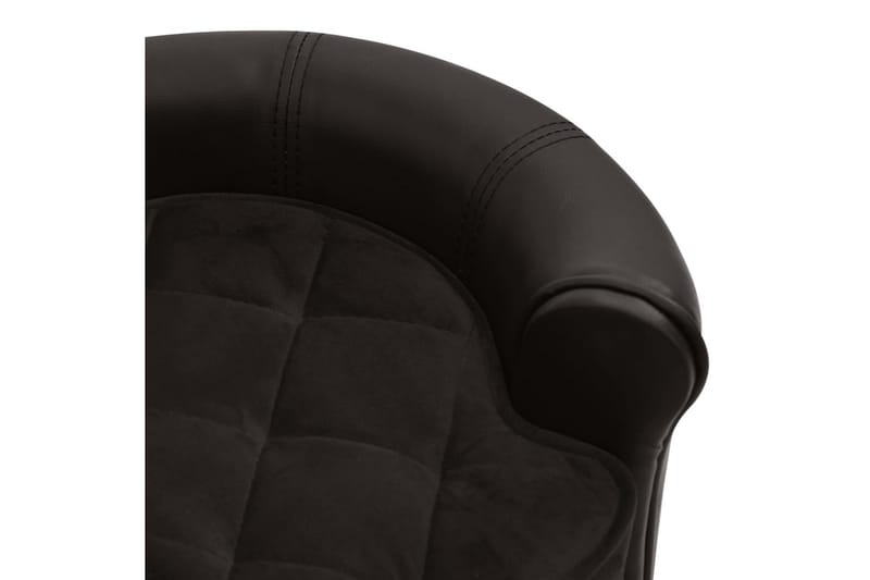 Hundsoffa brun 48x48x32 cm plysch och konstläder - Brun - Sport & fritid - För djuren - För hund - Hundmöbler - Hundbädd & hundsäng