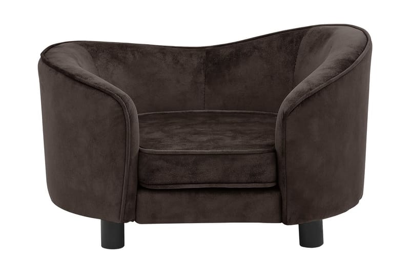 Hundsoffa brun 69x49x40 cm plysch - Brun - Sport & fritid - För djuren - För hund - Hundmöbler - Hundbädd & hundsäng