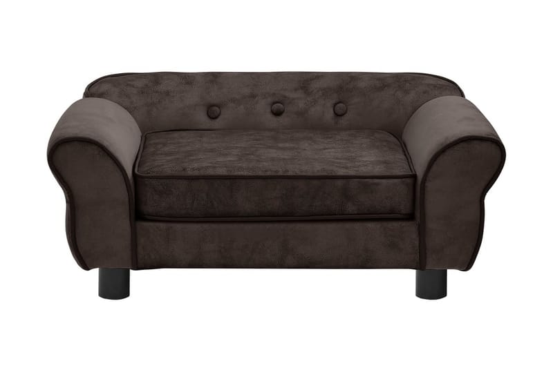 Hundsoffa brun 72x45x30 cm plysch - Brun - Sport & fritid - För djuren - För hund - Hundmöbler - Hundbädd & hundsäng