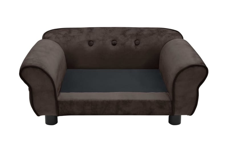 Hundsoffa brun 72x45x30 cm plysch - Brun - Sport & fritid - För djuren - För hund - Hundmöbler - Hundbädd & hundsäng