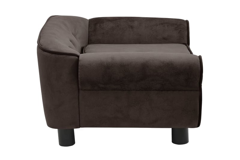 Hundsoffa brun 72x45x30 cm plysch - Brun - Sport & fritid - För djuren - För hund - Hundmöbler - Hundbädd & hundsäng