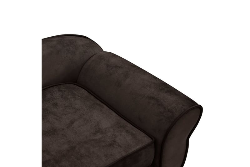 Hundsoffa brun 72x45x30 cm plysch - Brun - Sport & fritid - För djuren - För hund - Hundmöbler - Hundbädd & hundsäng