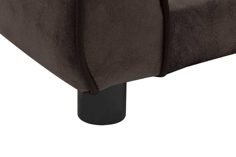 Hundsoffa brun 72x45x30 cm plysch - Brun - Sport & fritid - För djuren - För hund - Hundmöbler - Hundbädd & hundsäng