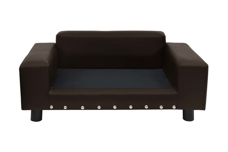 Hundsoffa brun 81x43x31 cm plysch och konstläder - Brun - Sport & fritid - För djuren - För hund - Hundmöbler - Hundbädd & hundsäng
