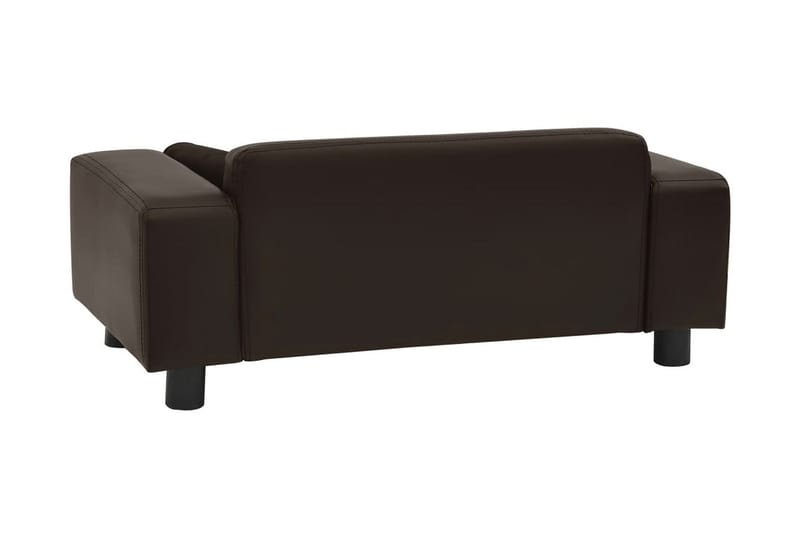 Hundsoffa brun 81x43x31 cm plysch och konstläder - Brun - Sport & fritid - För djuren - För hund - Hundmöbler - Hundbädd & hundsäng