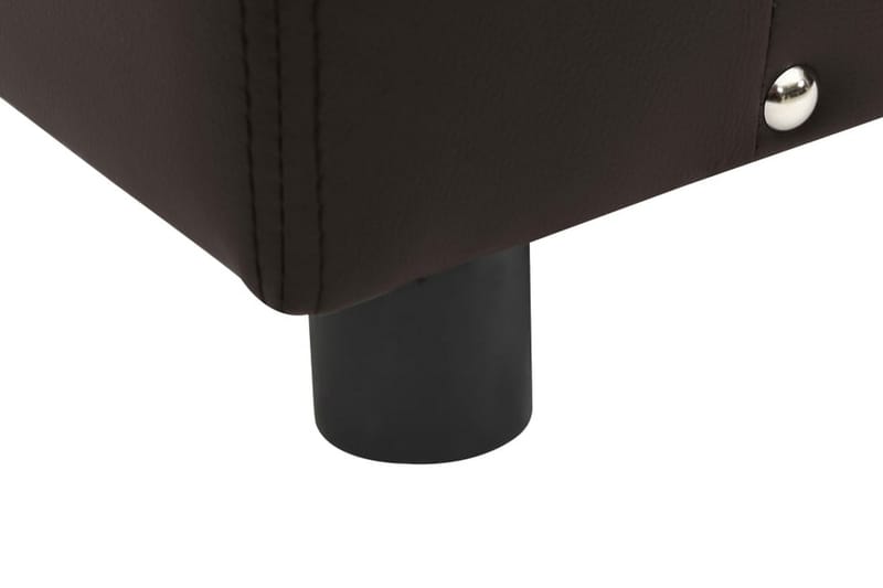 Hundsoffa brun 81x43x31 cm plysch och konstläder - Brun - Sport & fritid - För djuren - För hund - Hundmöbler - Hundbädd & hundsäng