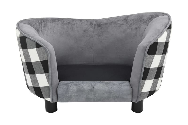 Hundsoffa grå 68x38x38 cm plysch - Grå - Sport & fritid - För djuren - För hund - Hundmöbler - Hundbädd & hundsäng