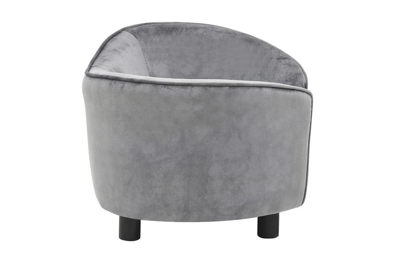 Hundsoffa grå 69x49x40 cm plysch - Grå - Sport & fritid - För djuren - För hund - Hundmöbler - Hundbädd & hundsäng