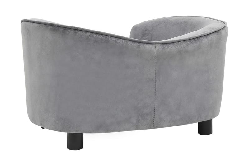 Hundsoffa grå 69x49x40 cm plysch - Grå - Sport & fritid - För djuren - För hund - Hundmöbler - Hundbädd & hundsäng