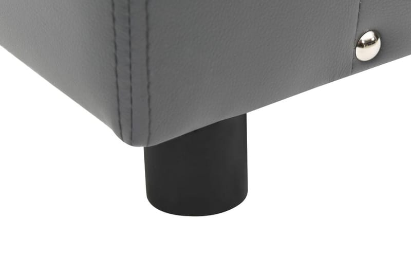 Hundsoffa grå 81x43x31 cm plysch och konstläder - Grå - Sport & fritid - För djuren - För hund - Hundmöbler - Hundbädd & hundsäng