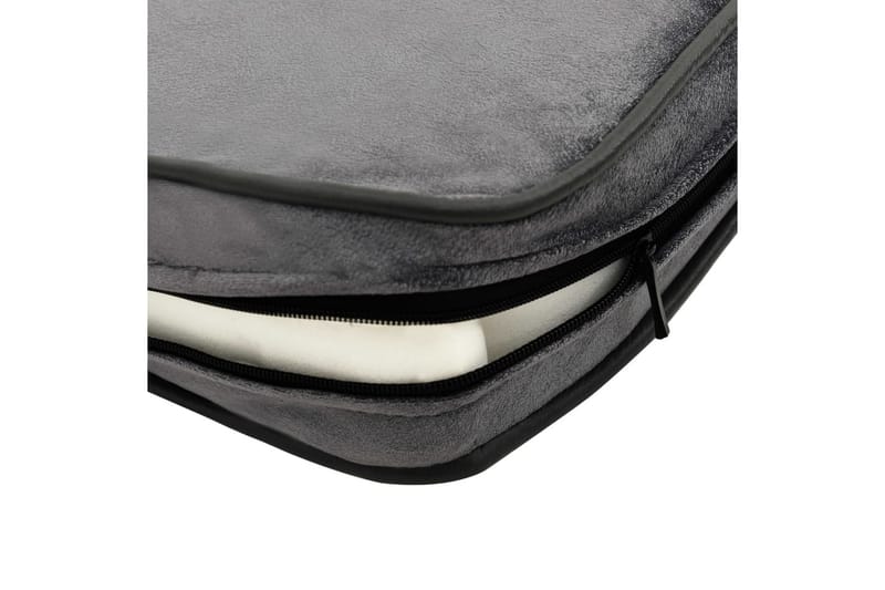 Hundsoffa grå 81x43x31 cm plysch och konstläder - Grå - Sport & fritid - För djuren - För hund - Hundmöbler - Hundbädd & hundsäng