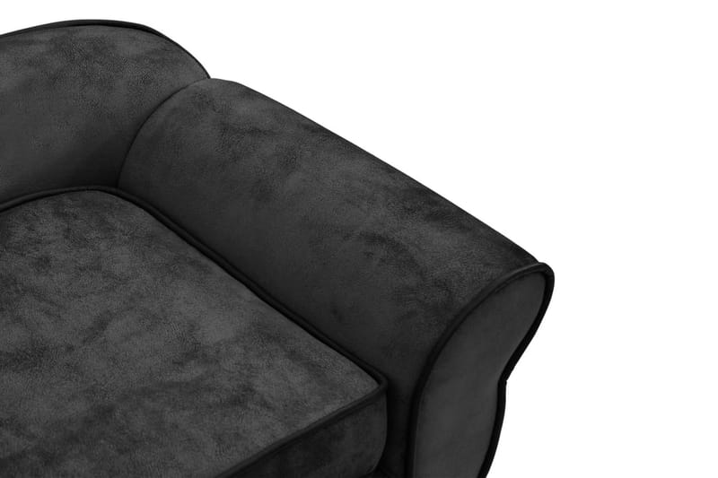 Hundsoffa mörkgrå 72x45x30 cm plysch - Mörkgrå - Sport & fritid - För djuren - För hund - Hundmöbler - Hundbädd & hundsäng