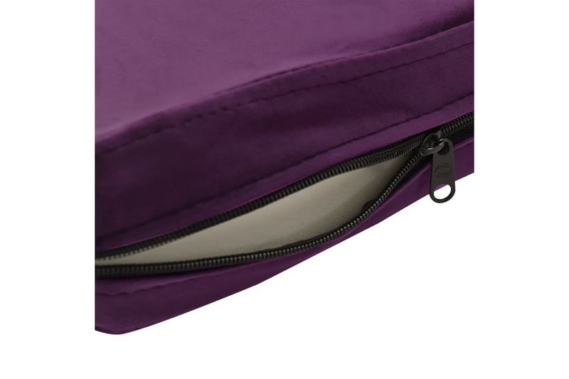 Hundsoffa mörklila 72x45x30 cm plysch - Lila - Sport & fritid - För djuren - För hund - Hundmöbler - Hundbädd & hundsäng