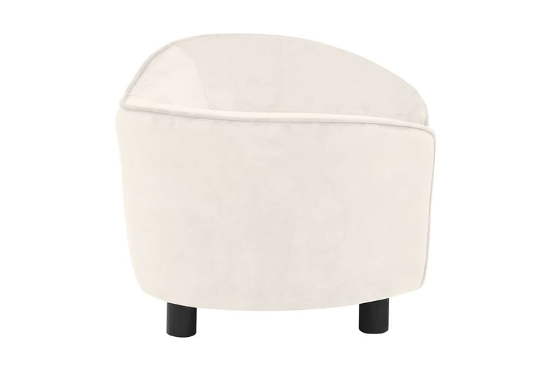 Hundsoffa naturvit 69x49x40 cm plysch - Vit - Sport & fritid - För djuren - För hund - Hundmöbler - Hundbädd & hundsäng