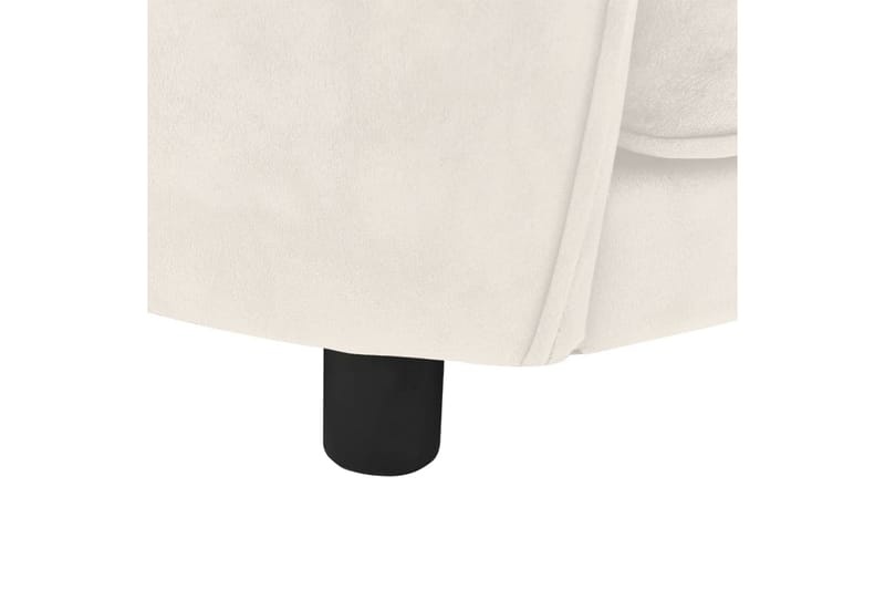 Hundsoffa naturvit 69x49x40 cm plysch - Vit - Sport & fritid - För djuren - För hund - Hundmöbler - Hundbädd & hundsäng