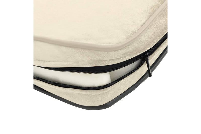 Hundsoffa naturvit 72x45x30 cm plysch - Kräm - Sport & fritid - För djuren - För hund - Hundmöbler - Hundbädd & hundsäng