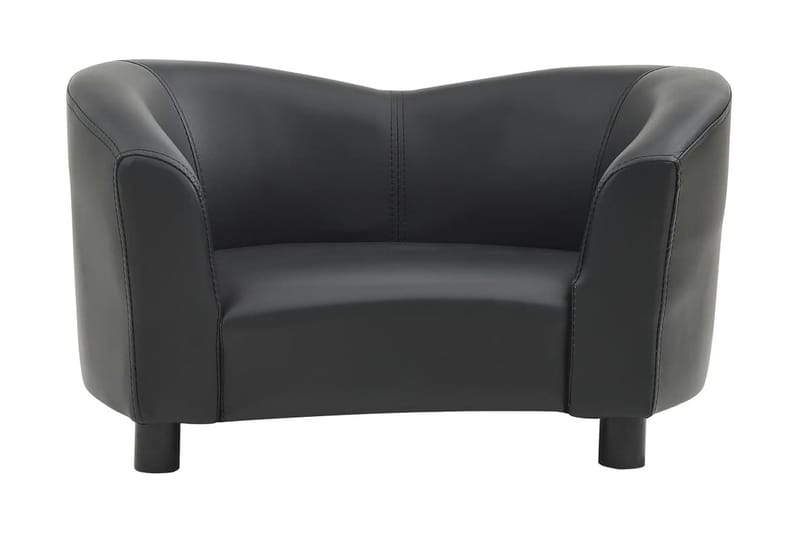 Hundsoffa svart 67x41x39 cm konstläder - Svart - Sport & fritid - För djuren - För hund - Hundmöbler - Hundbädd & hundsäng