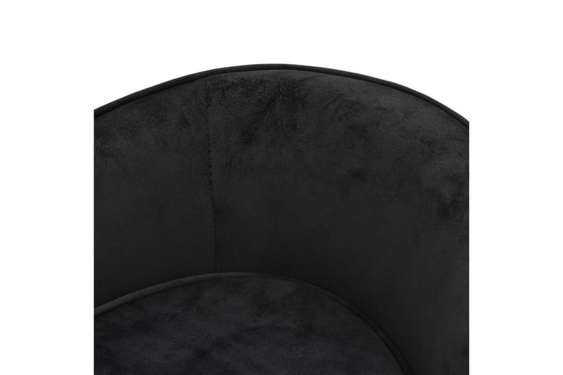 Hundsoffa svart 69x49x40 cm plysch - Svart - Sport & fritid - För djuren - För hund - Hundmöbler - Hundbädd & hundsäng